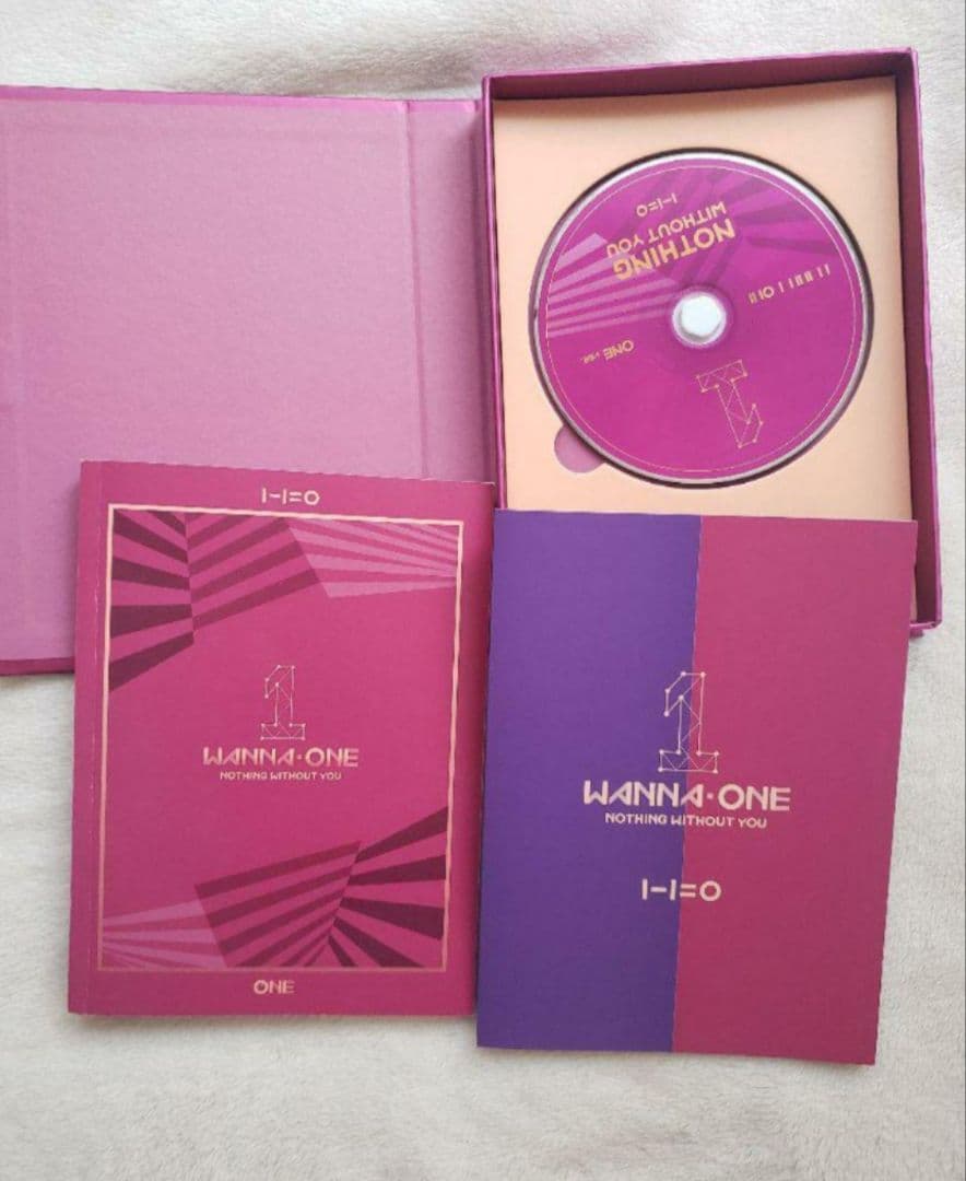 【直筆サイン】Wannaone ワナワンアルバムCD(ミニョンサインページなし)