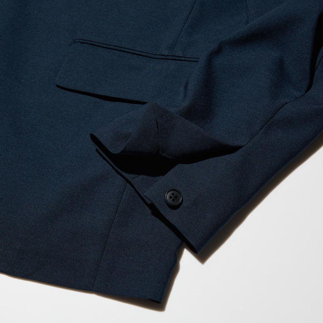 【色違いパンツ2本セット】UNIQLO C感動ジャケットセットアップ