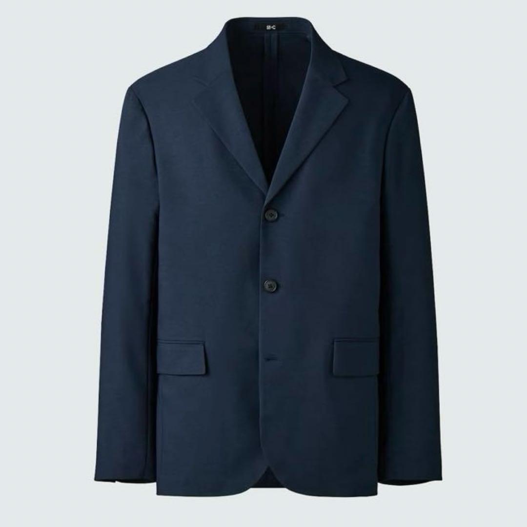 【色違いパンツ2本セット】UNIQLO C感動ジャケットセットアップ