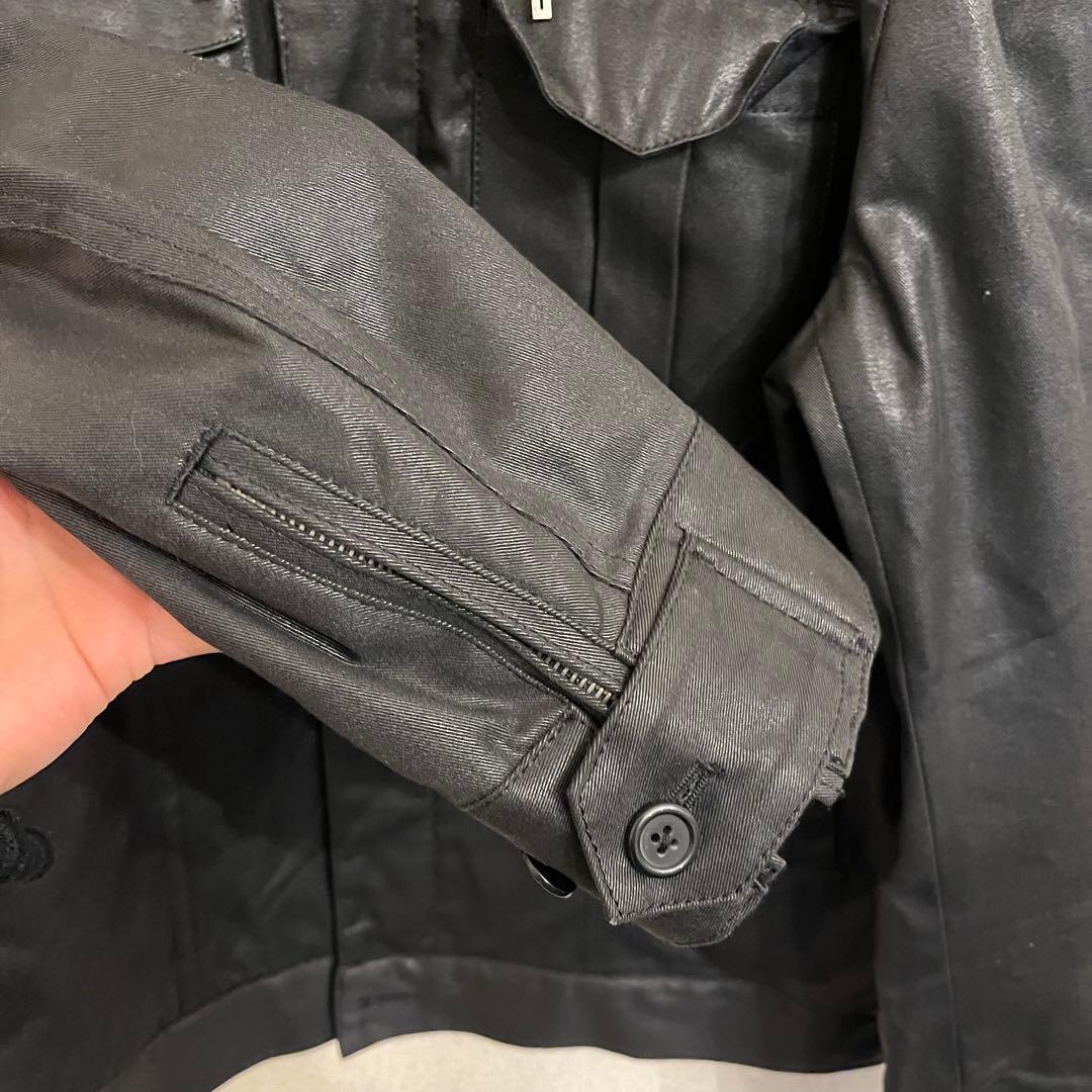 ジャケット・アウター archive coating denim jacket mode dark