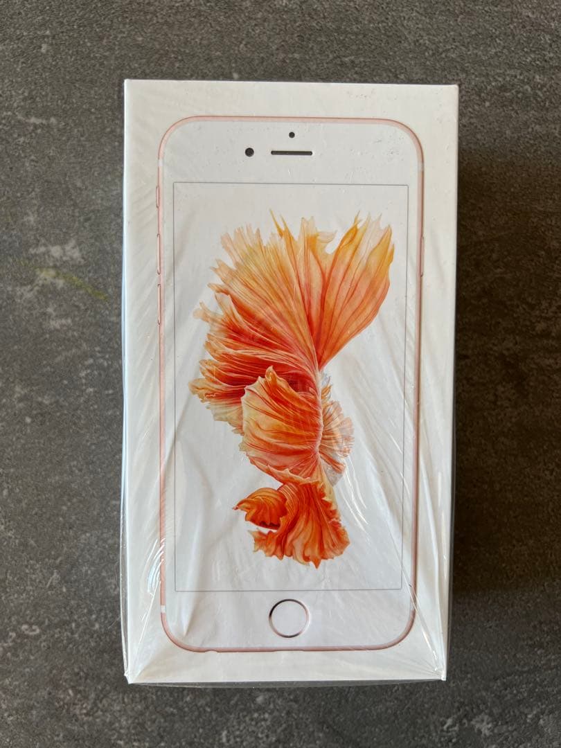 iPhone6s ローズゴールド　64GB 外箱と イヤフォン付き