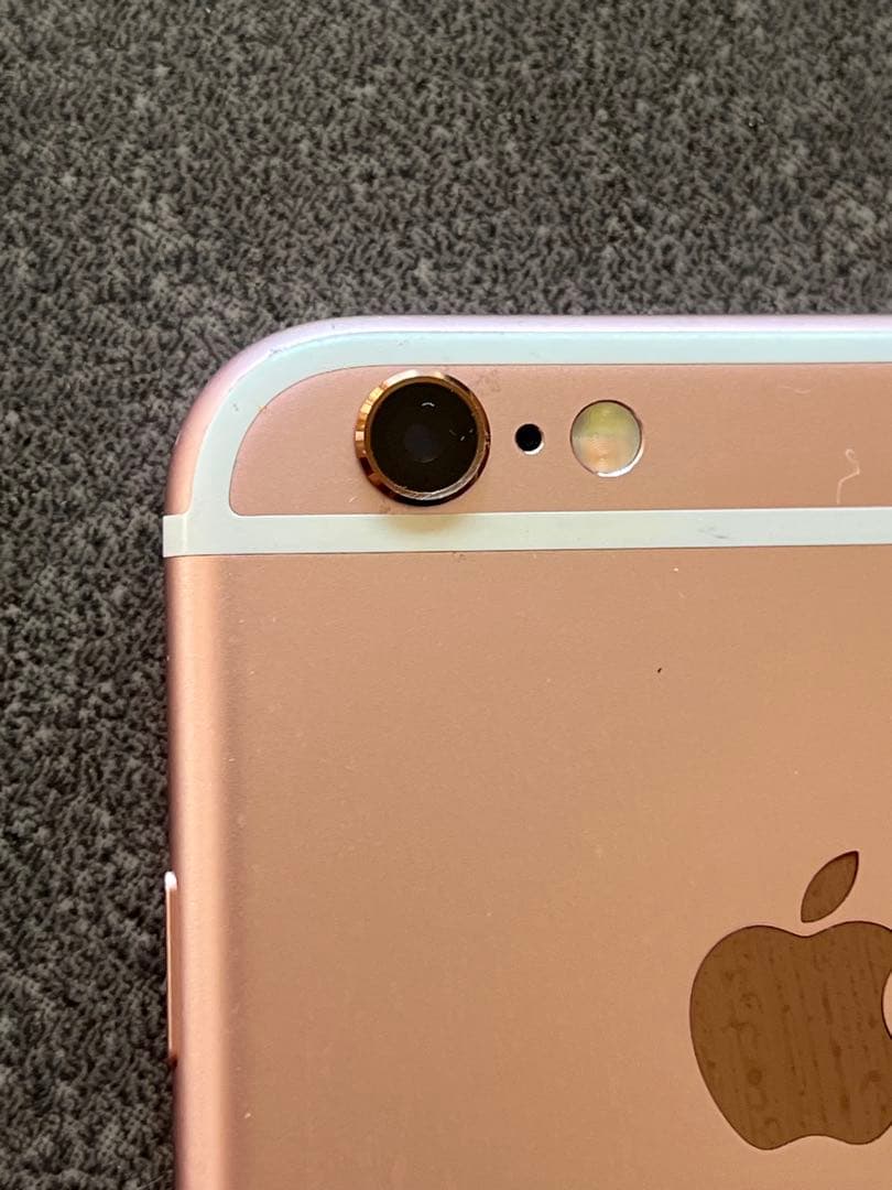 iPhone6s ローズゴールド　64GB 外箱と イヤフォン付き