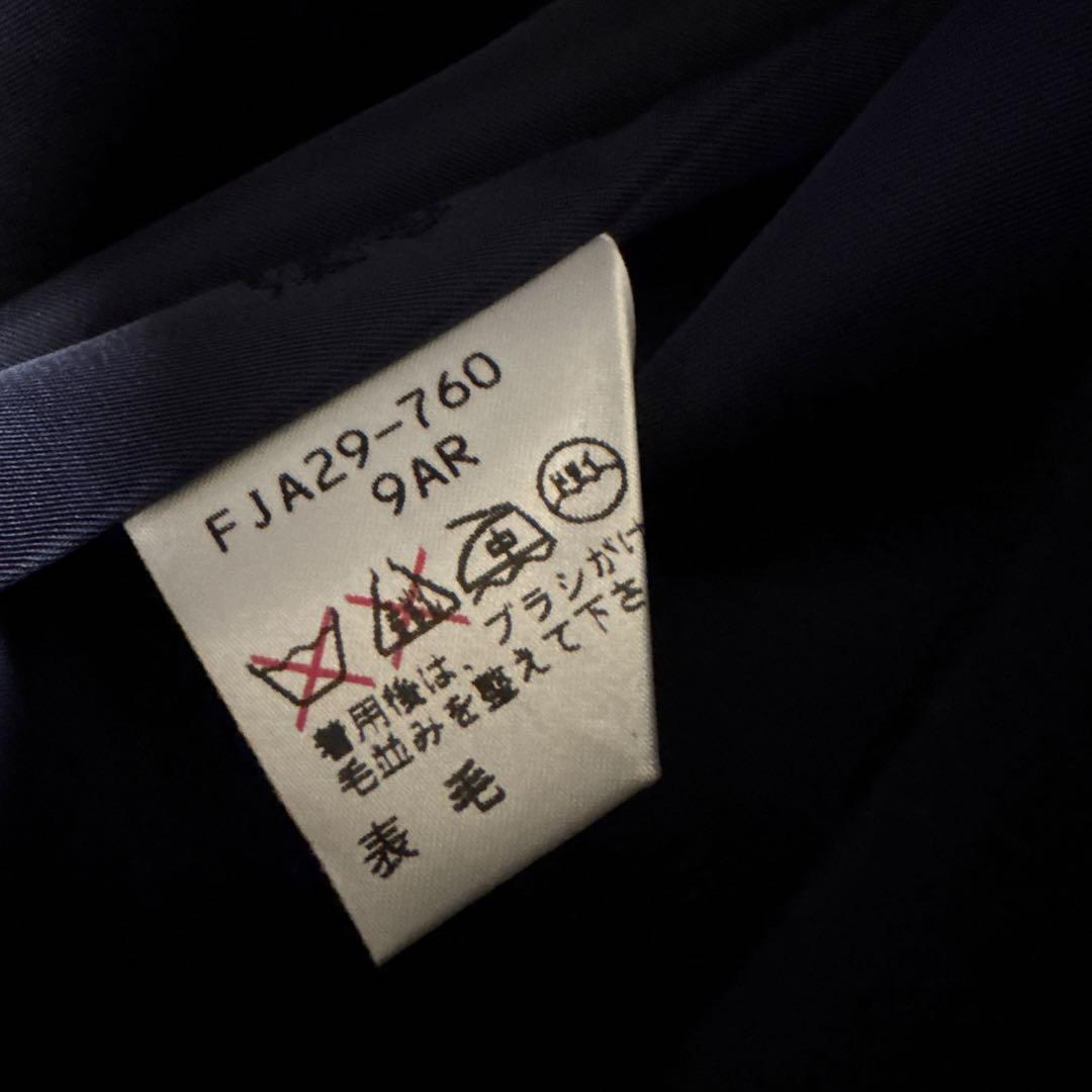 バーバリー　ブレザー　ダブル　濃紺　9AR Burberry カシミヤ混