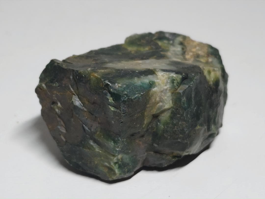 K-49 出雲石 128g 碧玉 瑪瑙 ジャスパー 原石 自然石 誕生石 鉱石