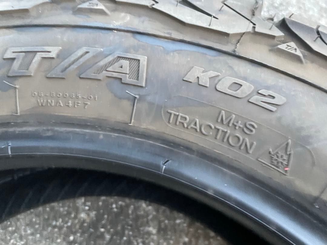 【4本】BF グッドリッチ 225/65R17 バリ溝