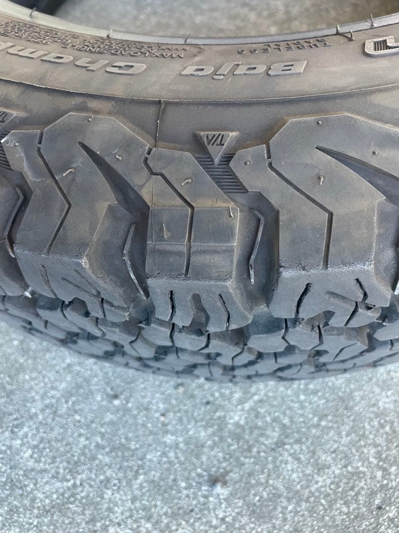 【4本】BF グッドリッチ 225/65R17 バリ溝