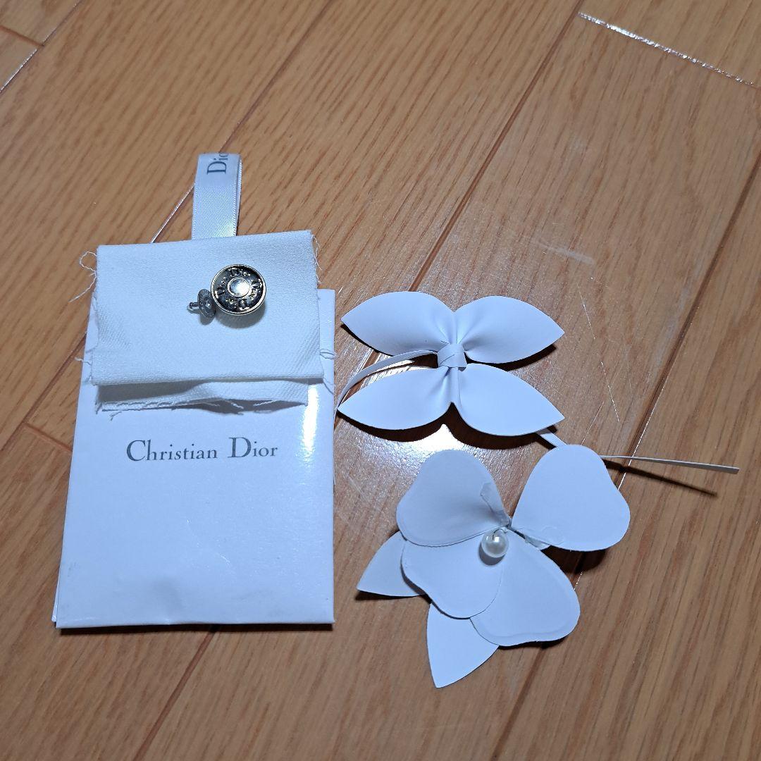 Dior ホワイト ストレートデニム サブリナ スリット入り