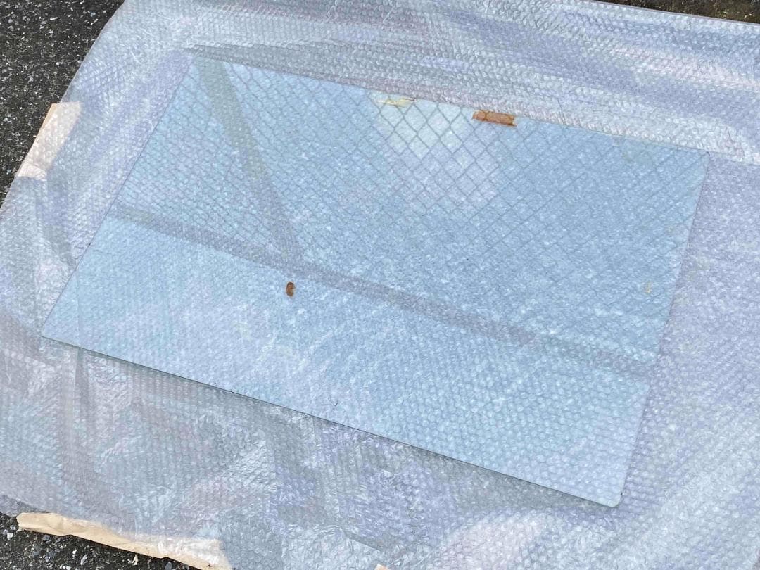アーケード筐体用ガラストップ（中古品）②(シルク印刷無しタイプ)
