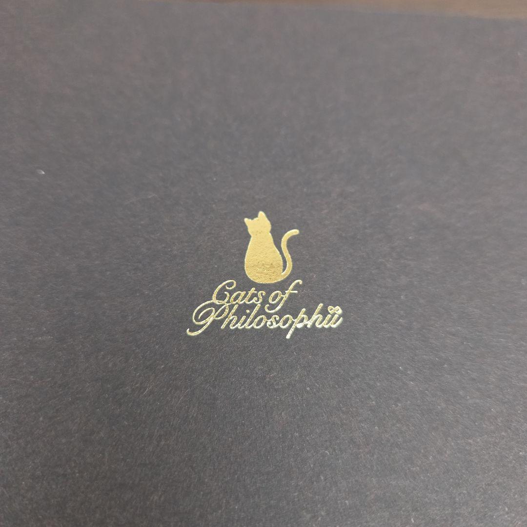 レザーアトリエ　フィロソフィ Philosophii 　　猫 財布　L字財布