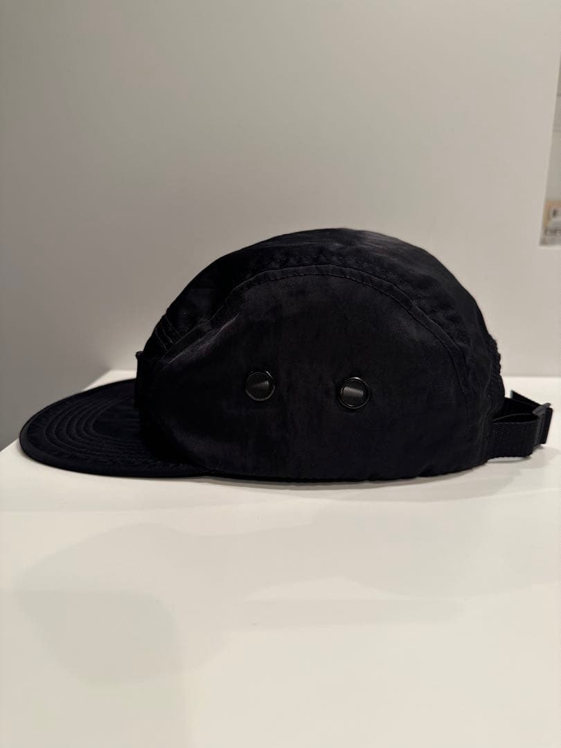 Supreme 黒 ナイロンキャップ　ボックスロゴ