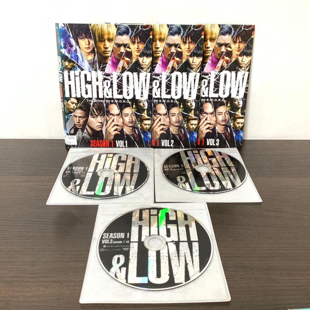 HIGH&LOW DVD/Blu-ray 計13本セット ※説明欄必読