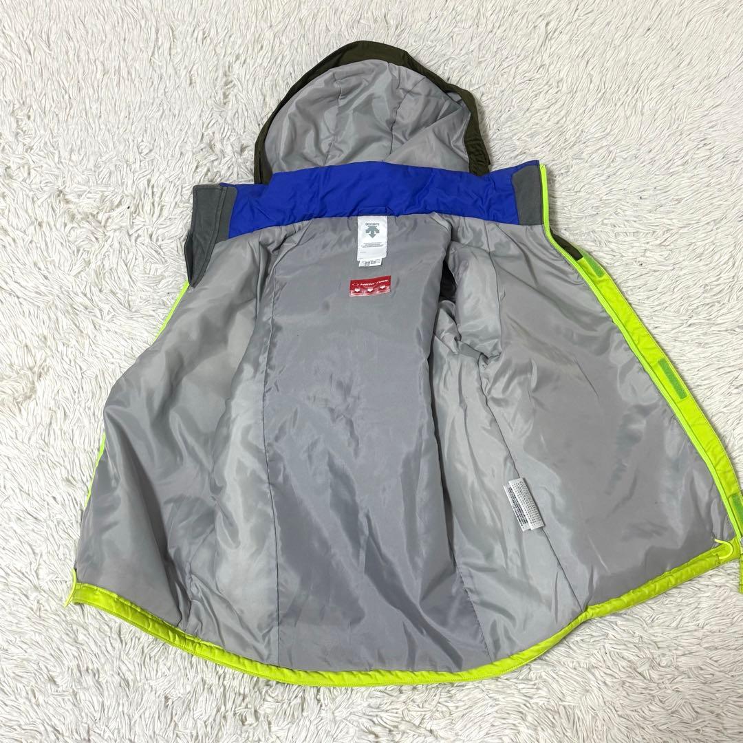 DESCENTE スキーウェア 上下セット サイズ150 洗える フード 人気