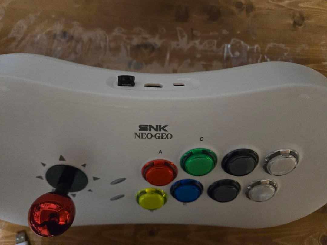 SNK NEO-GEO アーケードスティック pro 輸入品 改造版 中古品