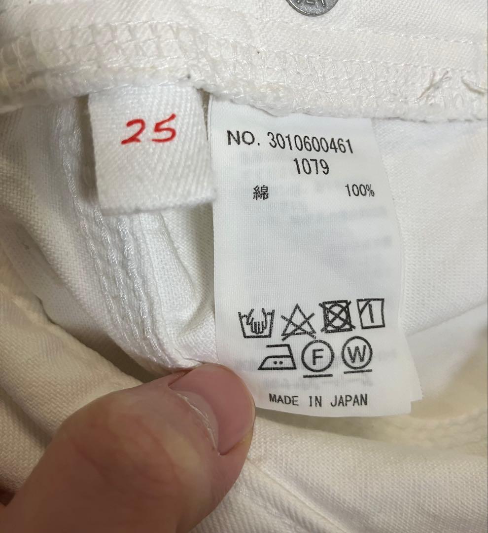 極美品！r.h.vintageロンハーマンヴィンテージ　ホワイトデニム