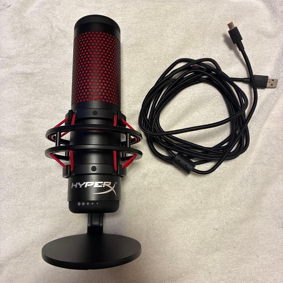 HyperX quadcast USBコンデンサーマイク