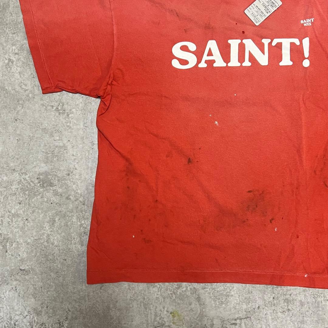 SAINT MICHAEL SS TEE SAINT RED M セントマイケル