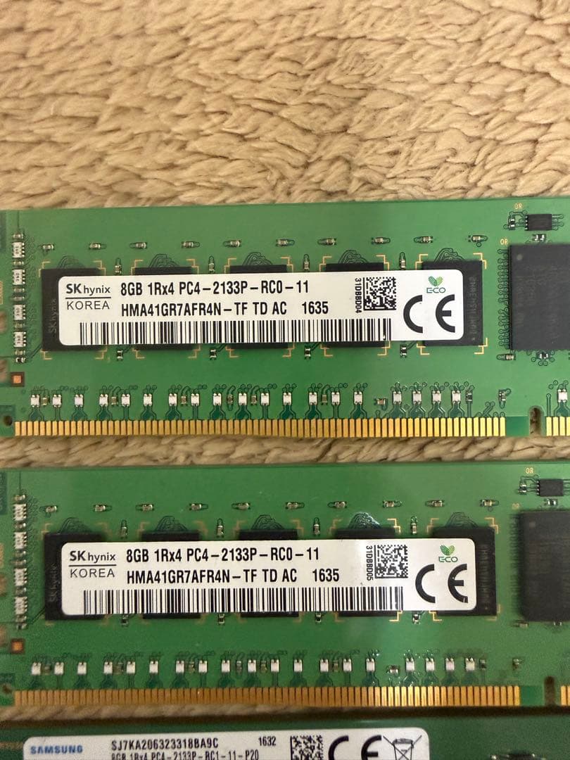 8GB メモリセット ×4枚