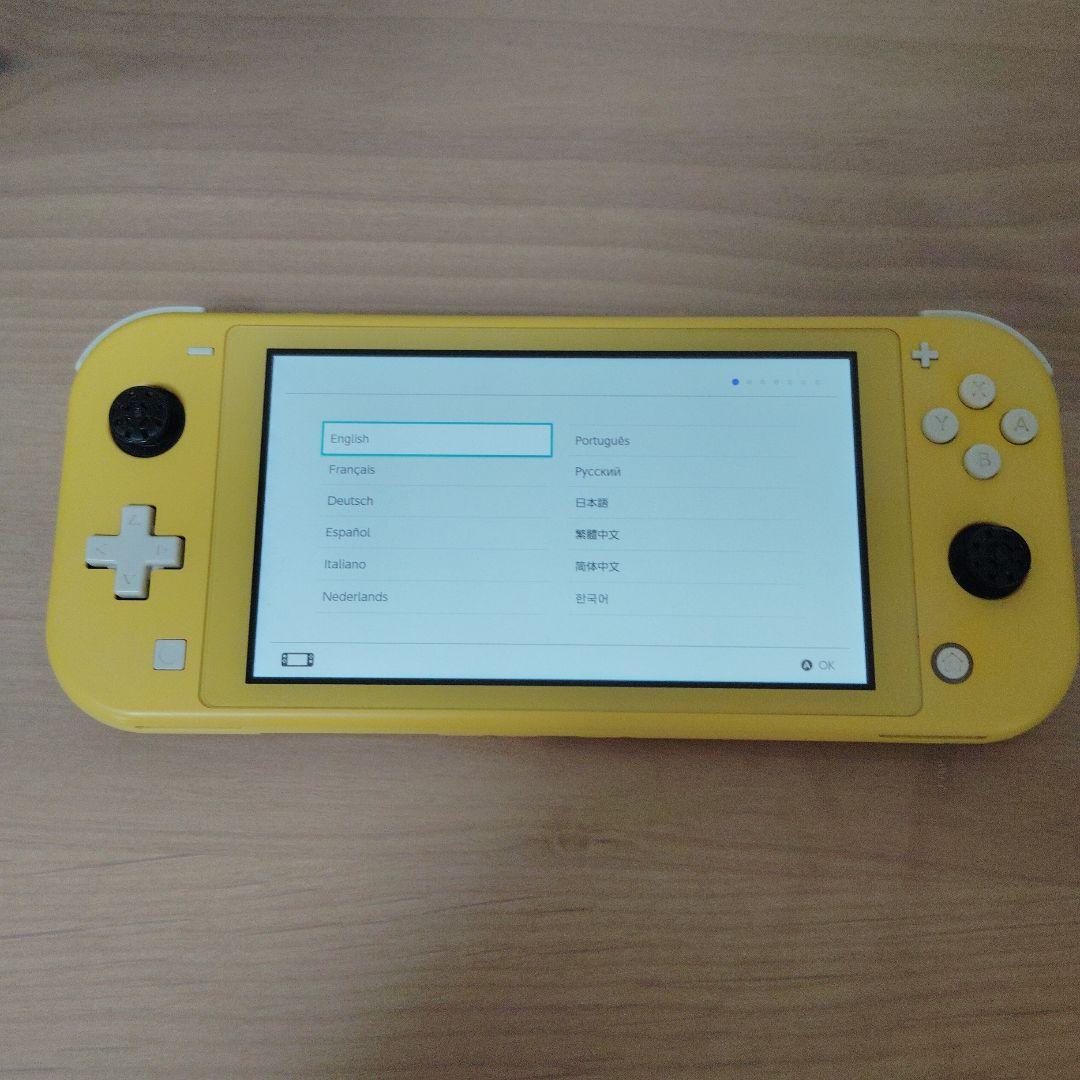 d*3様 Nintendo Switch Lite イエロー 本体【ジャンク】