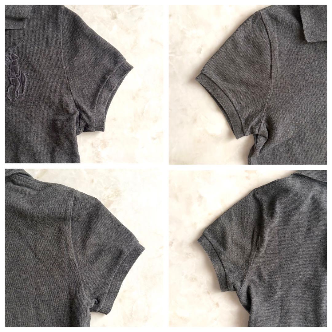 ビッグポニー　ラルフローレン ポロシャツ グレー　M RALPH LAUREN