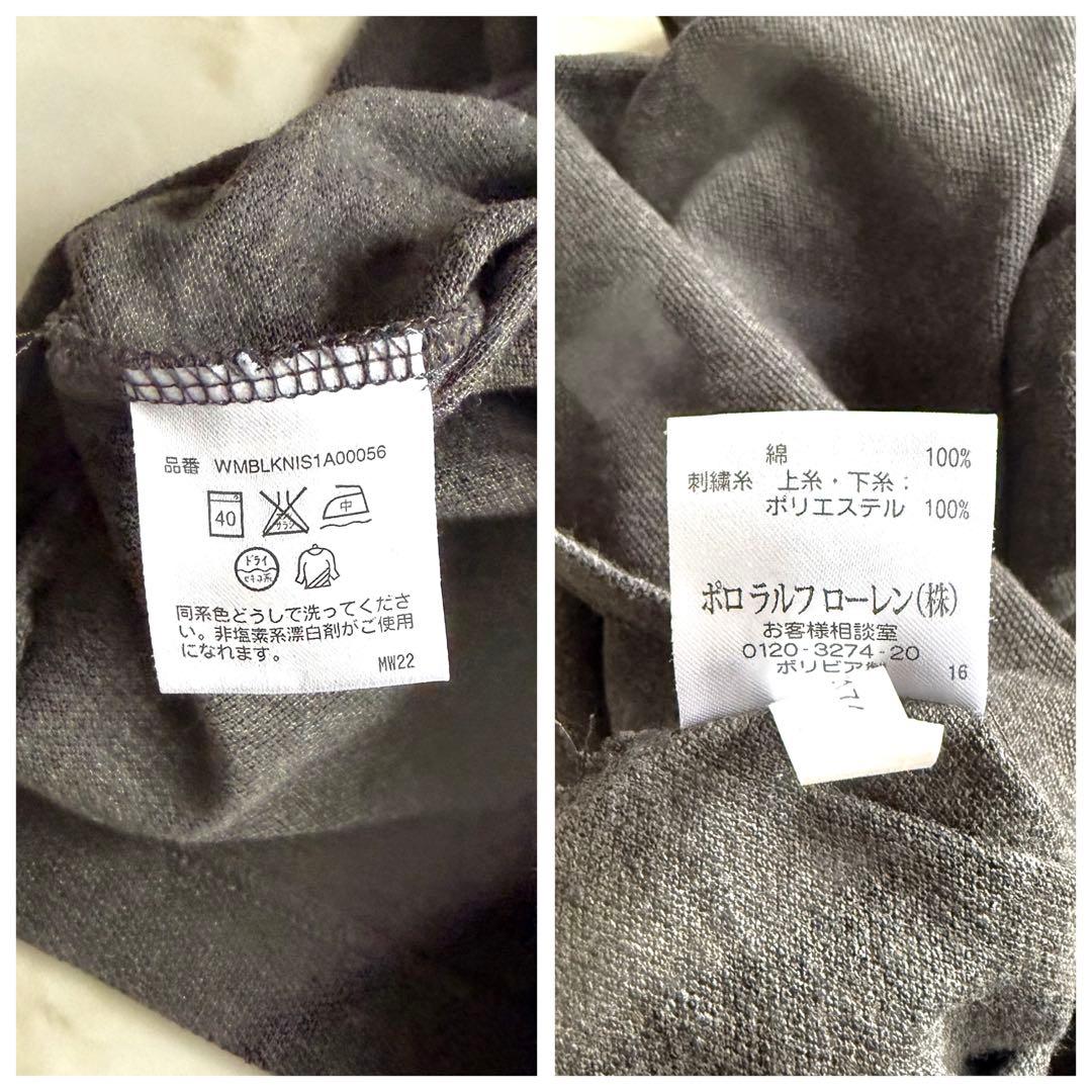 ビッグポニー　ラルフローレン ポロシャツ グレー　M RALPH LAUREN