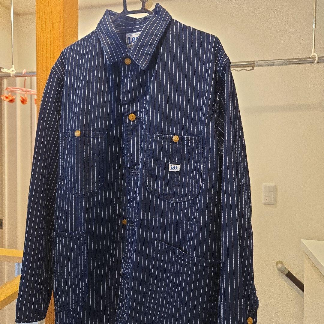 Lee DUNGAREES ロコジャケット カバーオール ストライプ
