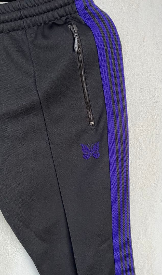 Needles トラックパンツ フレア ブーツカット パープル　Sサイズ