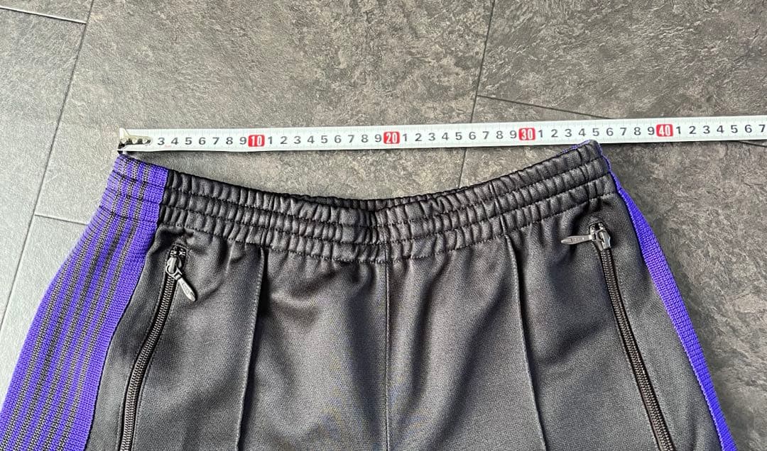 Needles トラックパンツ フレア ブーツカット パープル　Sサイズ