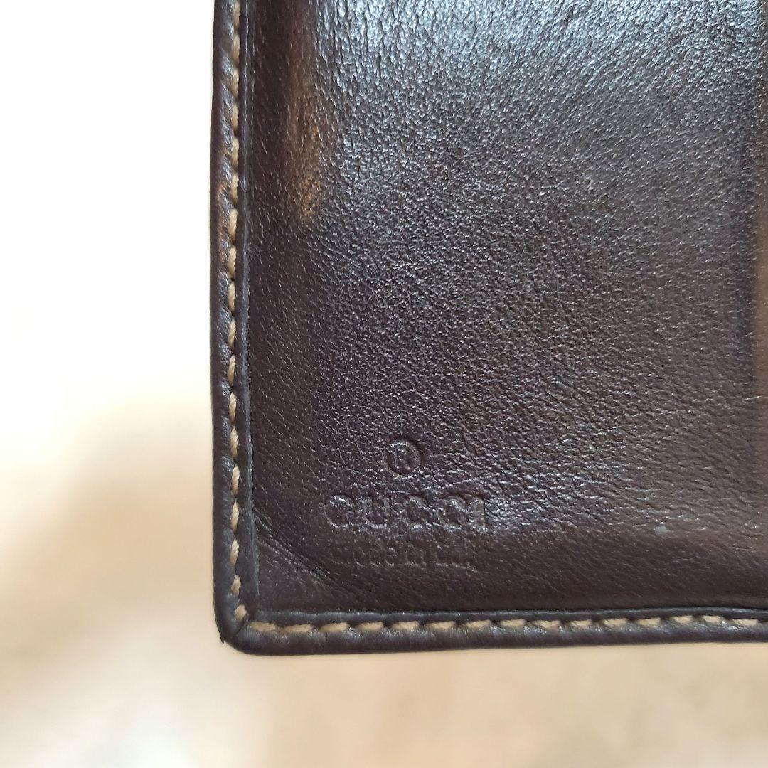 【希少 美品】 GUCCI 折り財布 グッチョリチワワ キャンバス レザー GG