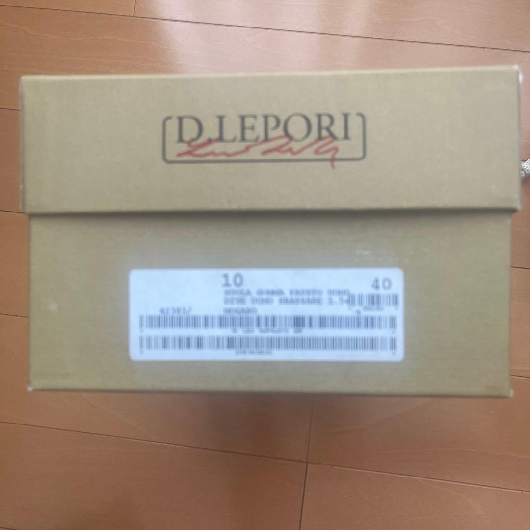 【未使用品】ダニエル レポリ　デッキシューズ　25.5cm 　オレンジ