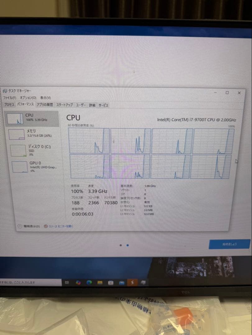 ミニPC HP EliteDesk 800 G5 / Elite Mini 800 G9