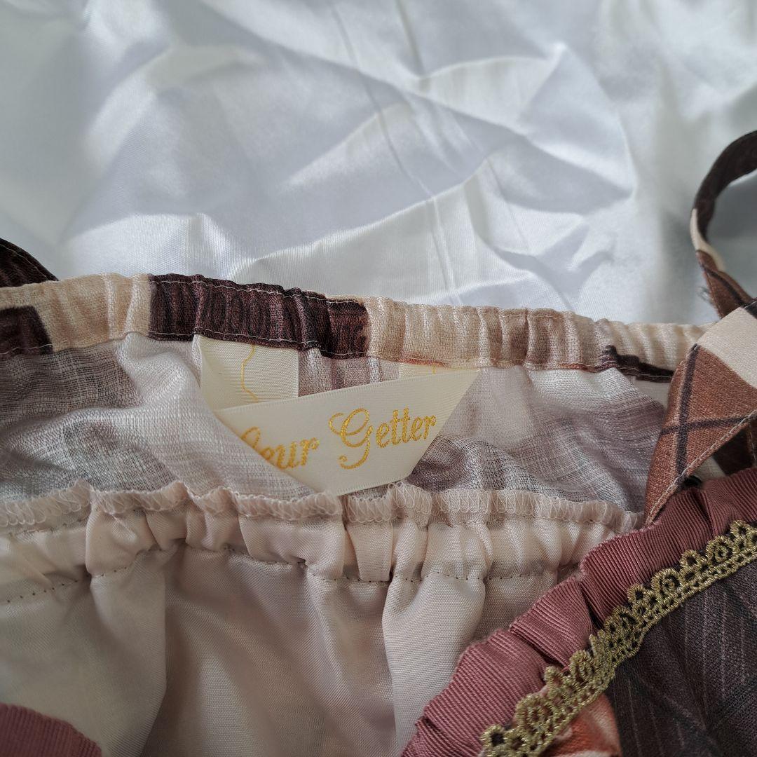 美品　Leur Getter Sweet Cat　Camisole OP白