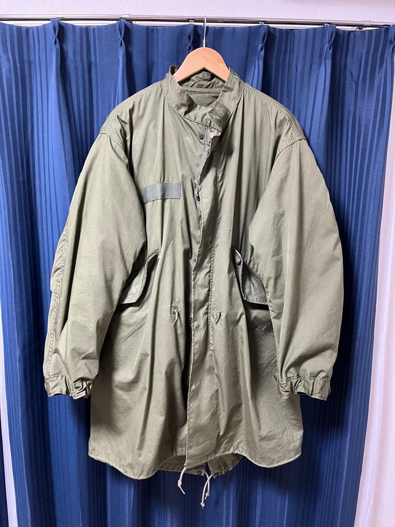 デットストック【米軍実物】★m65フィッシュテール　m65モッズコート★s