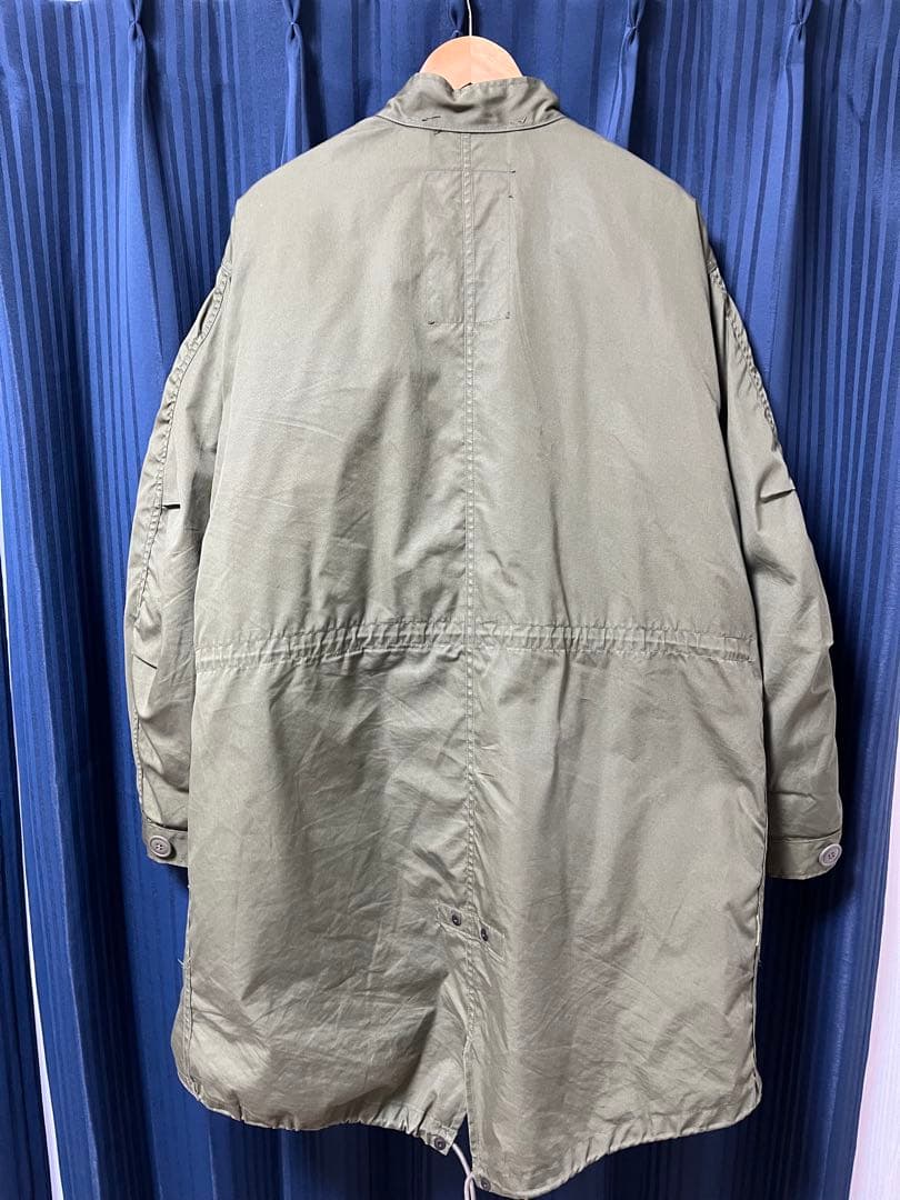 デットストック【米軍実物】★m65フィッシュテール　m65モッズコート★s