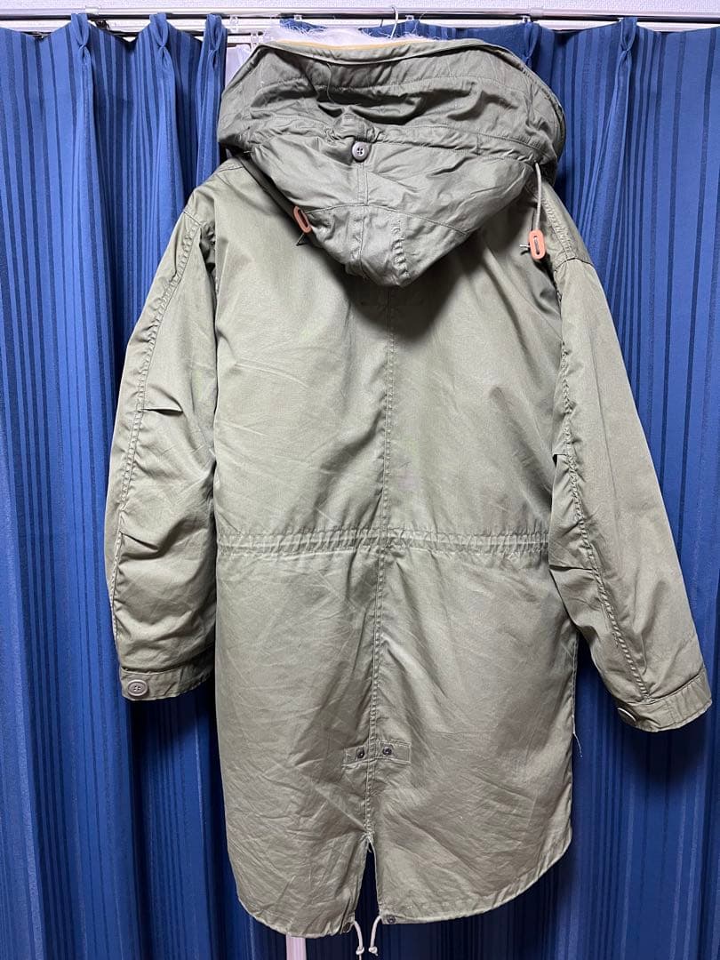 デットストック【米軍実物】★m65フィッシュテール　m65モッズコート★s