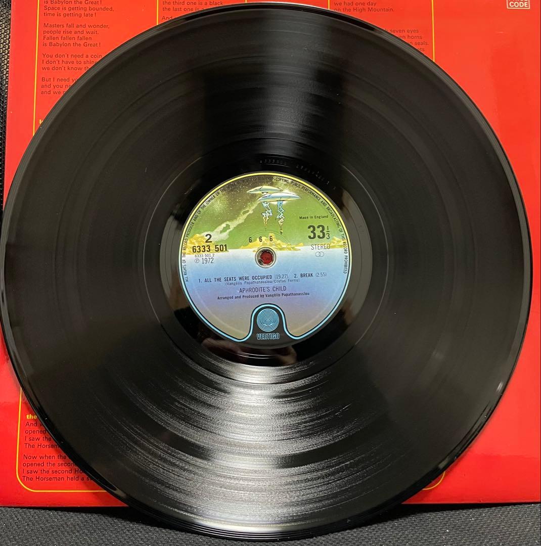 Aphrodite's Child 666 レコード