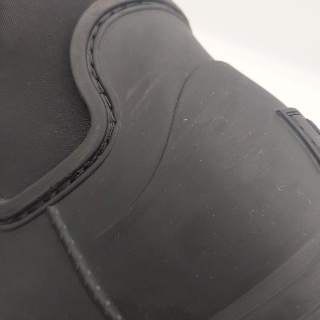【美品】UGG アグ サイドゴアブーツ 22cm 黒ブラック レディース/キッズ