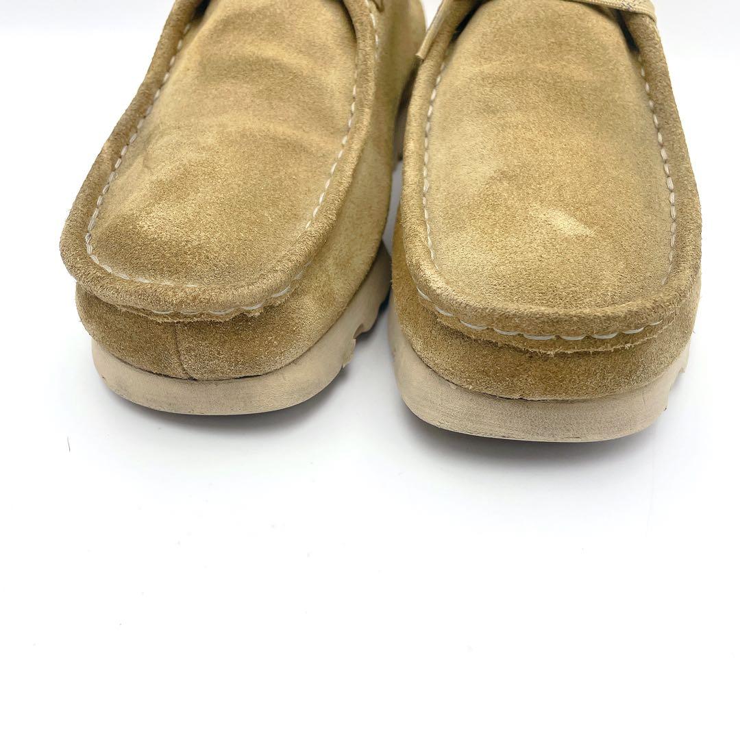 クラークス ワラビー ゴアテックス GTX 25 ベージュ