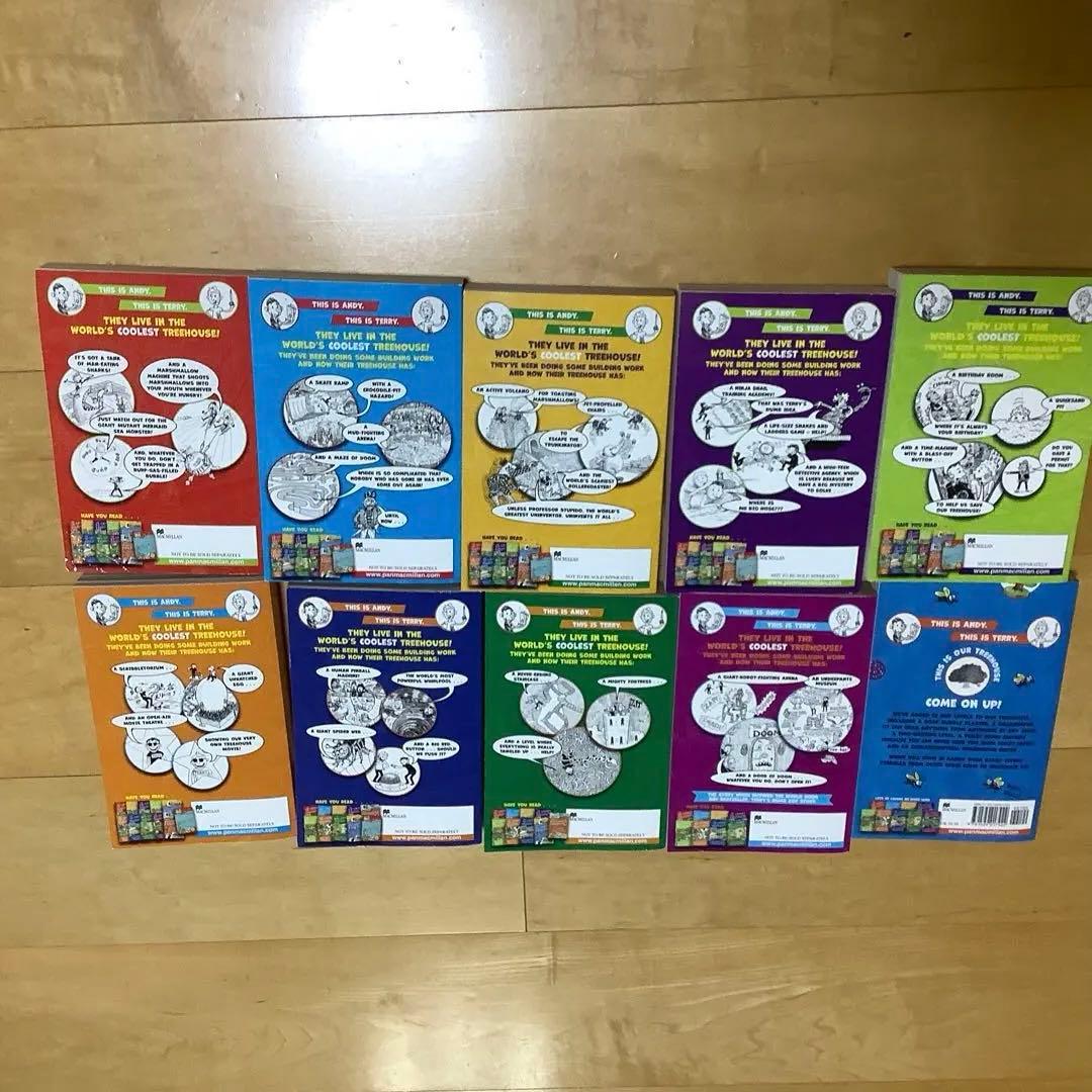洋書 The storey treehouse series
