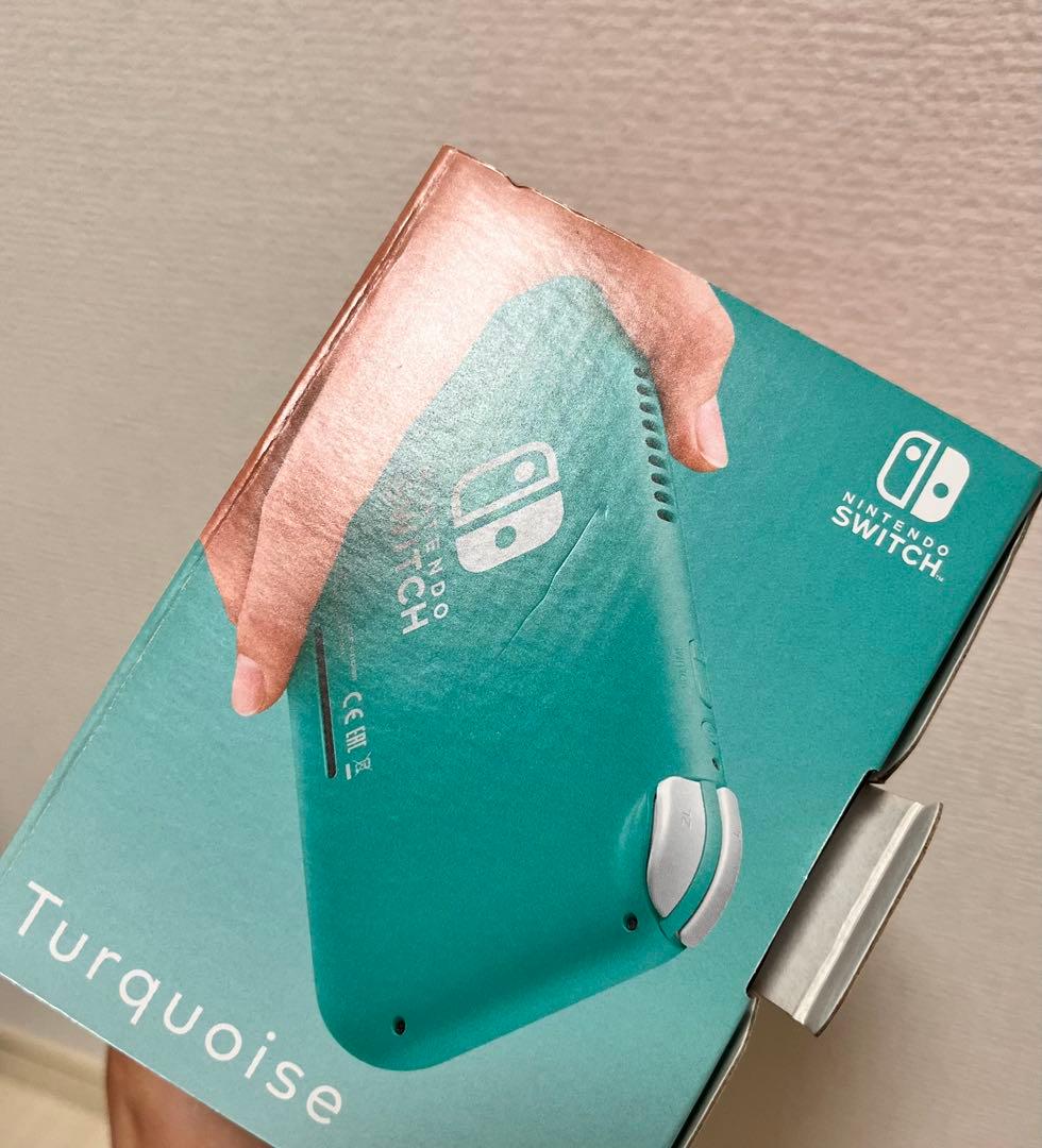 【ららちゃぼ様】Nintendo Switch Lite ターコイズ 本体 箱付