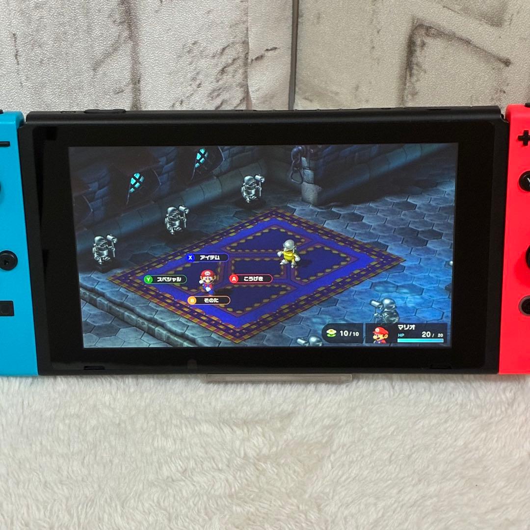 【液晶美品】訳ありNintendo Switch バッテリー強化版　2020年製