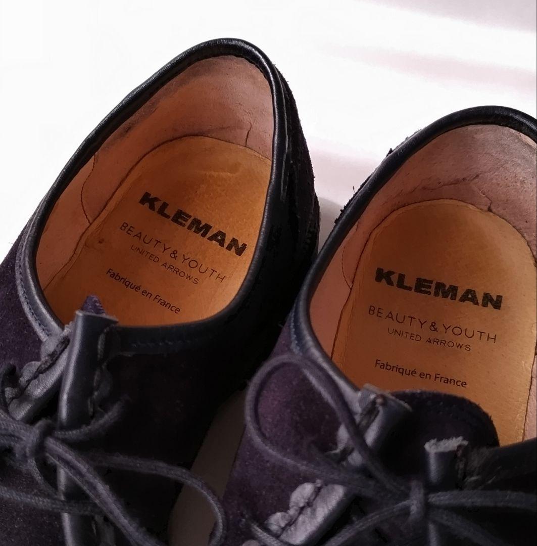 KLEMAN 革靴 PADRE(現PADROR) チロリアンシューズ ネイビー
