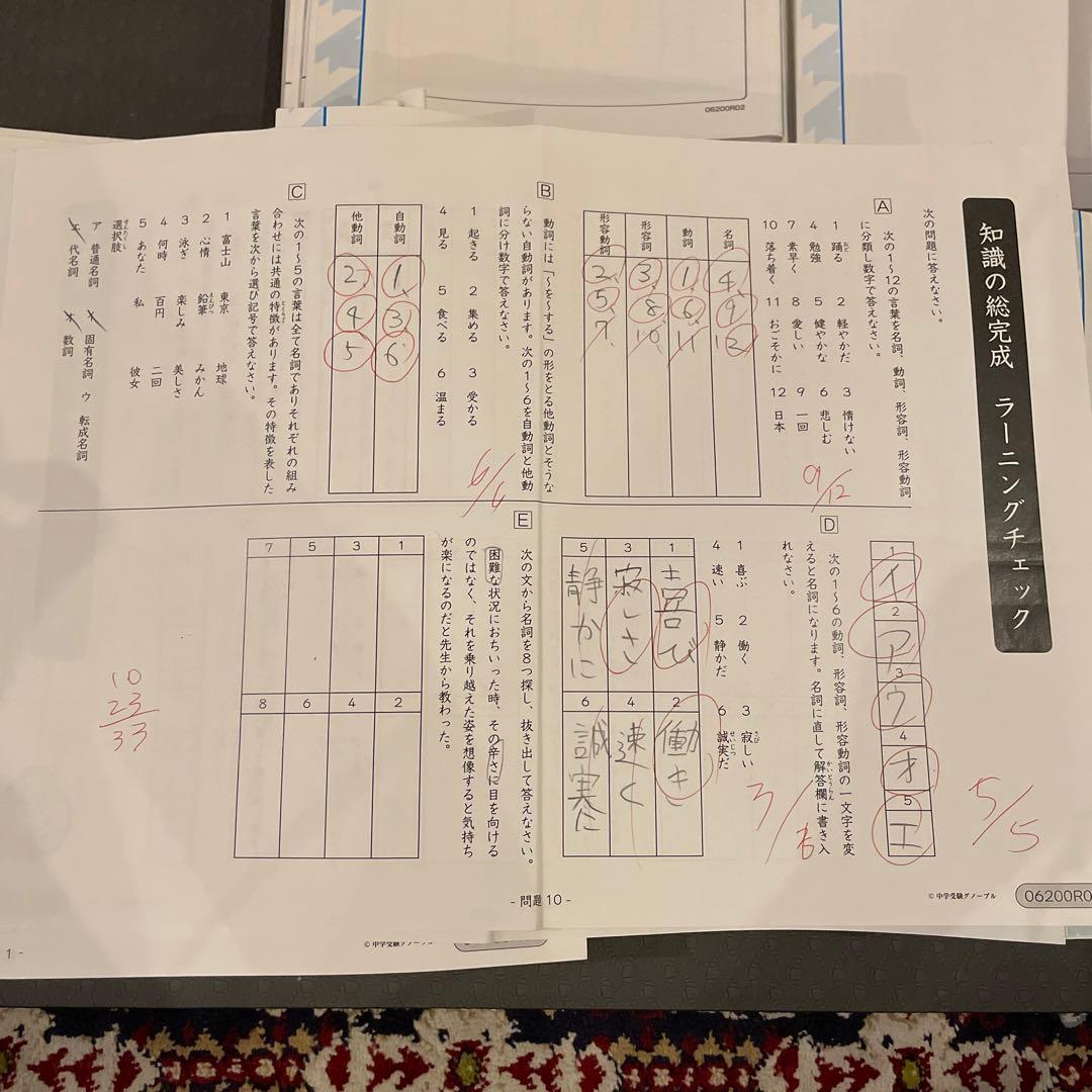 グノーブル　国語　6年