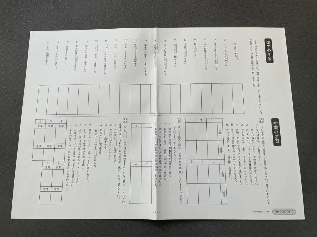 グノーブル　国語　6年