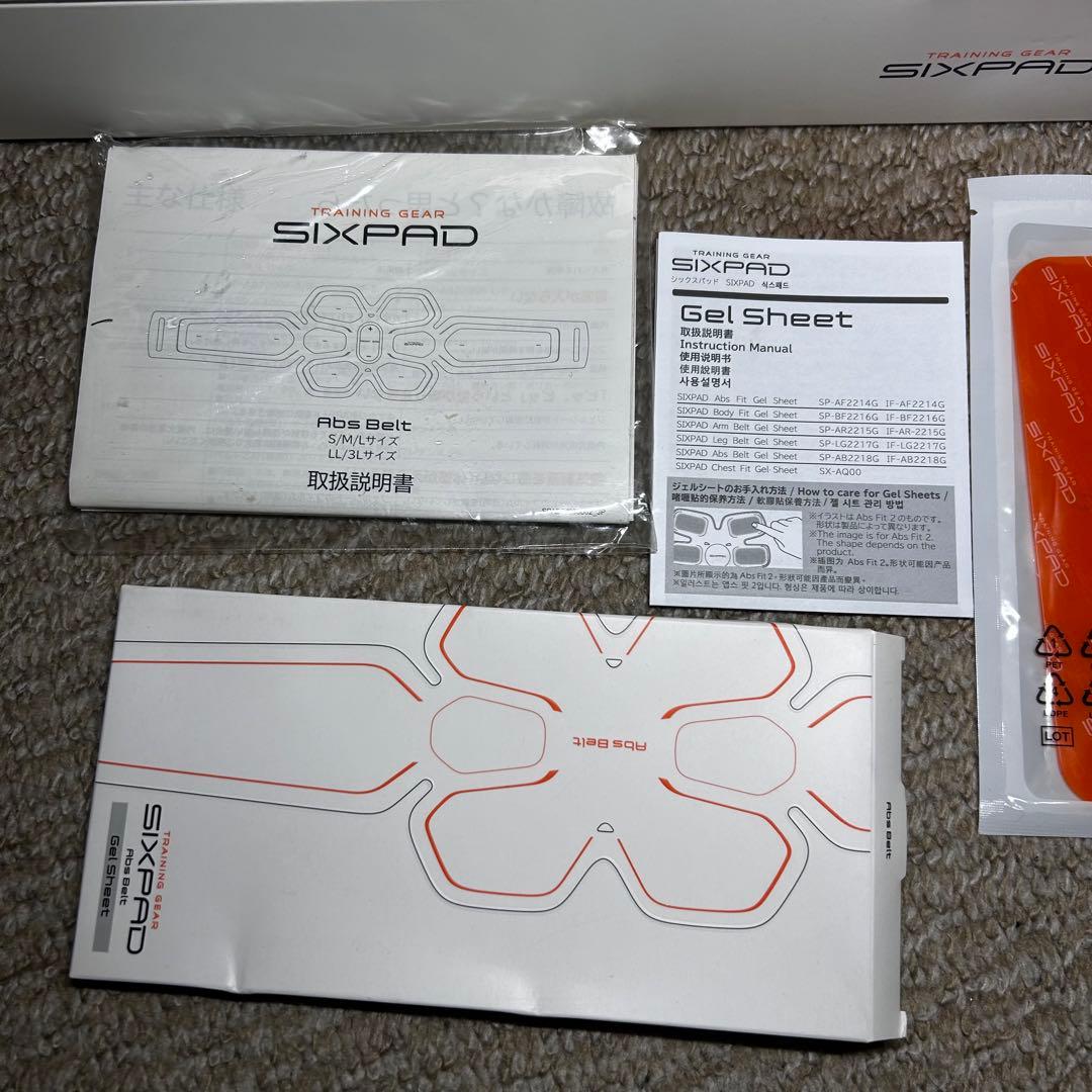 SIXPAD Abs Belt シックスパッド アブズベルト S/M/L サイズ