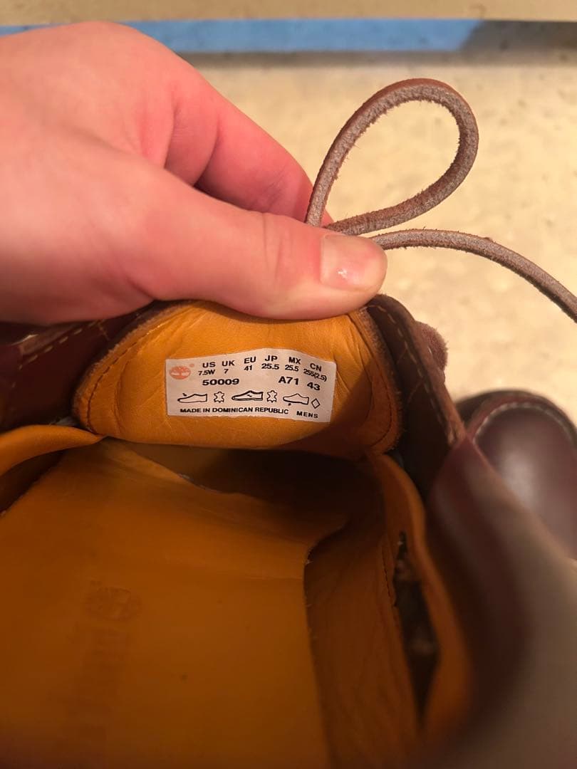 timberland スリーアイ(3eye) クラシックラグ メンズ