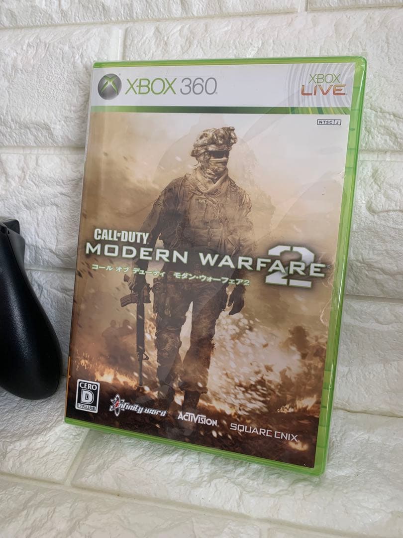 美品Microsoft Xbox360 限定コールオブデューティ版 可動確認済