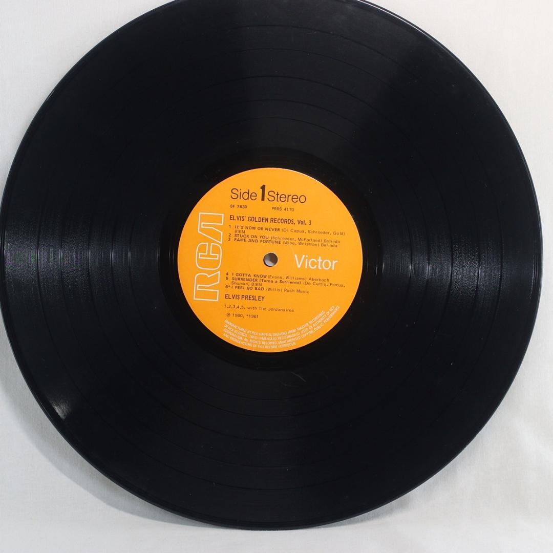 英LP Elvis Presley Golden Records Volume3