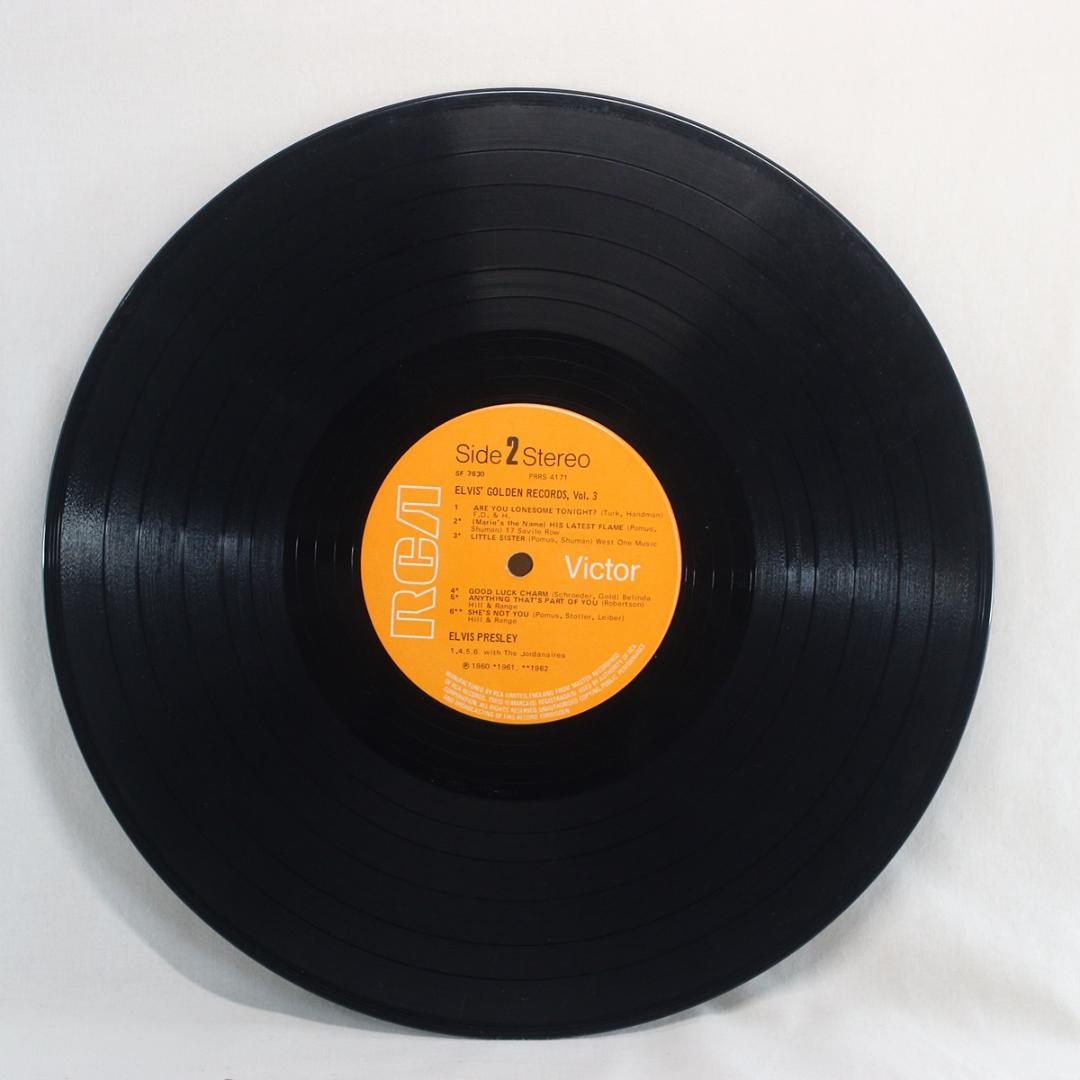 英LP Elvis Presley Golden Records Volume3