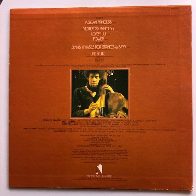 【国内盤LP】スタンリー・クラーク Stanley Clarke / y118