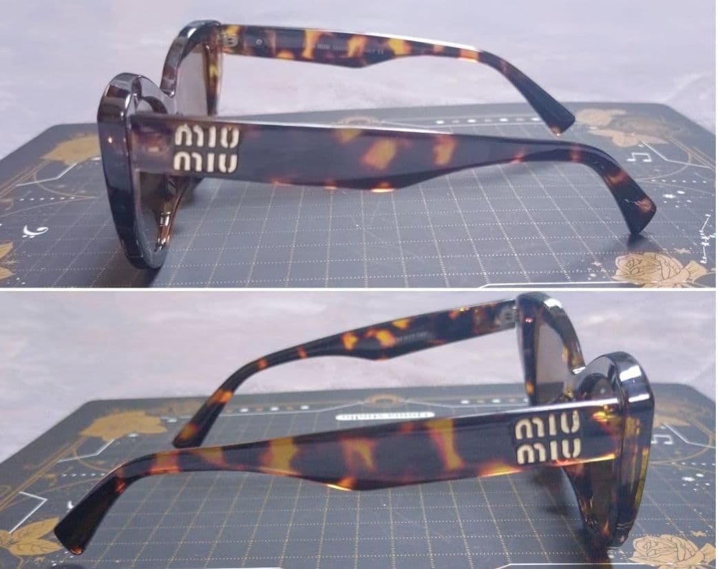 最終価格！miu miu キャットアイ サングラスべっ甲ブラウン